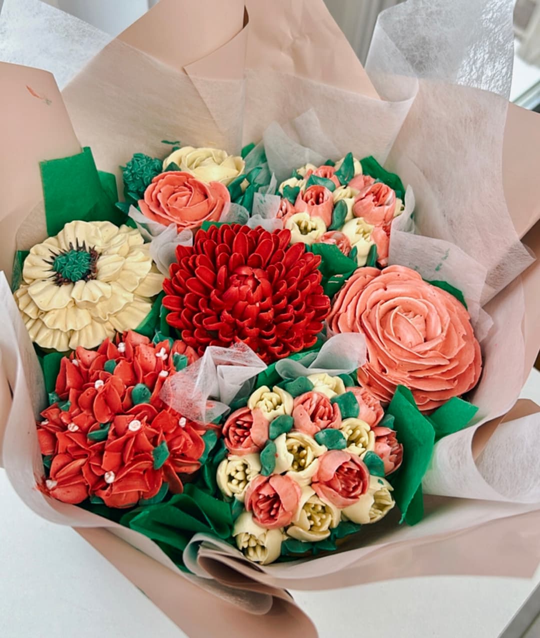 Floral Cupcake - Latest Design