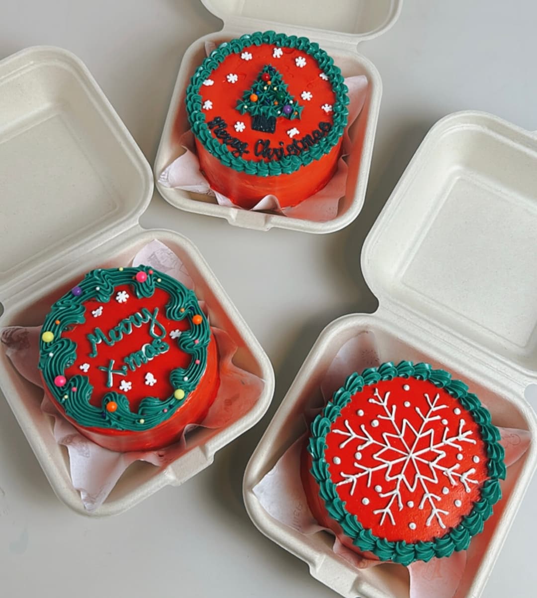 Christmas Bento Cakes - SO03